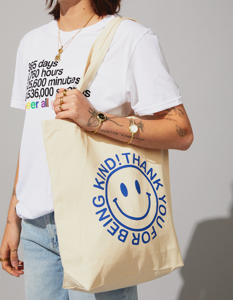 THE PHLUID PROJECT Smile Pride Tote Bag image number 1