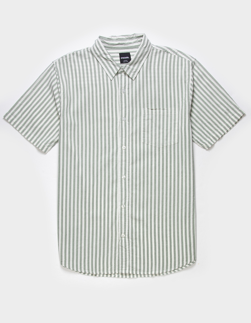RSQ Mens Stripe Oxford Shirt image number 1