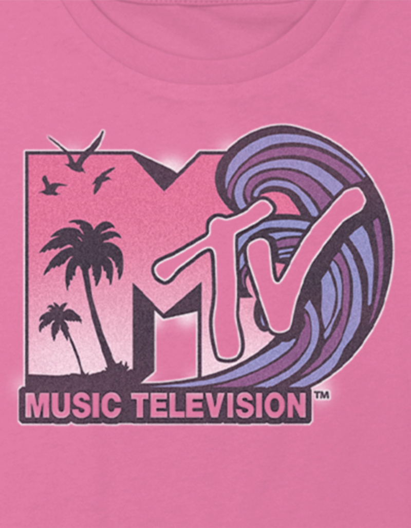 MTV Retro Wave Girls Crop Tee image number 1
