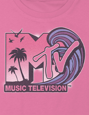 MTV Retro Wave Girls Crop Tee