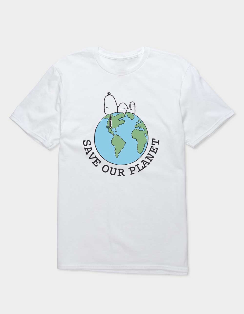 PEANUTS Save Our Planet Unisex Tee image number 0