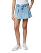 BLANK NYC Pleated Denim Mini Skirt image number 1
