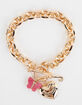 JUICY COUTURE Butterfly Heart Toggle Bracelet image number 1