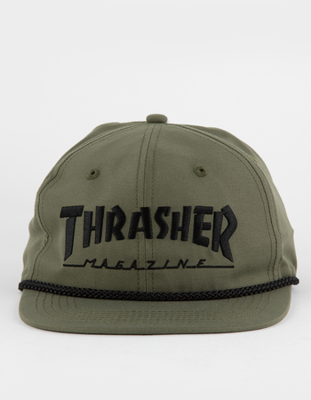 THRASHER Rope Snapback Hat