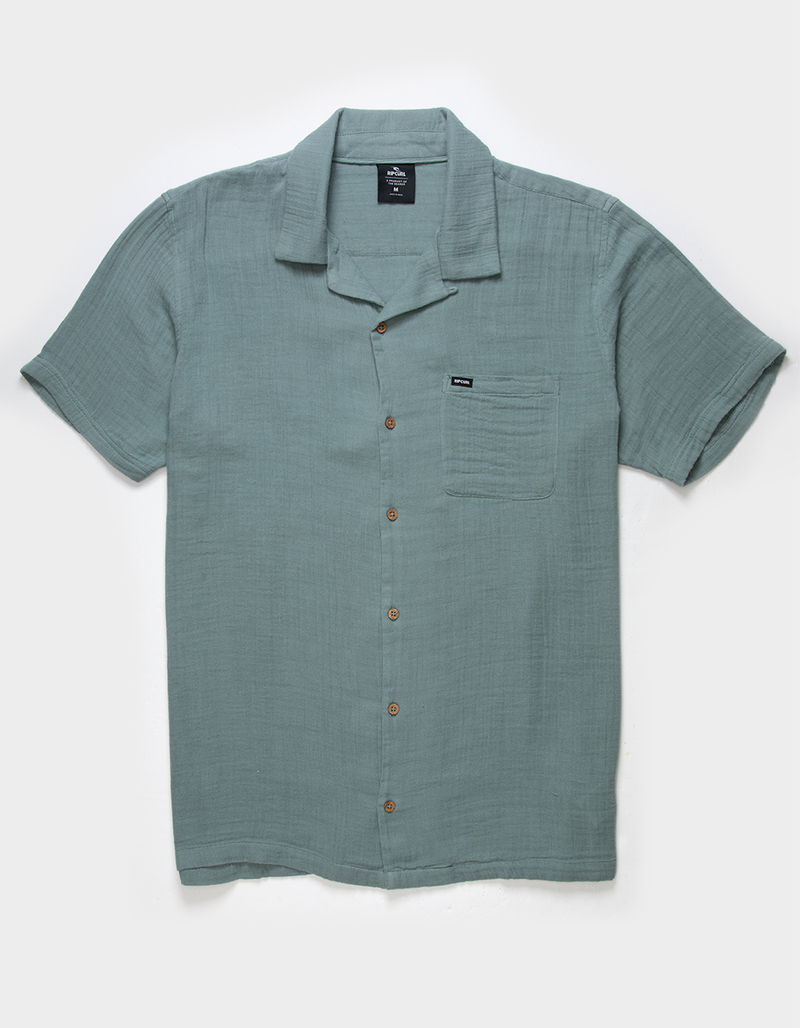 RIP CURL Drained Mens Button Up Shirt image number 0