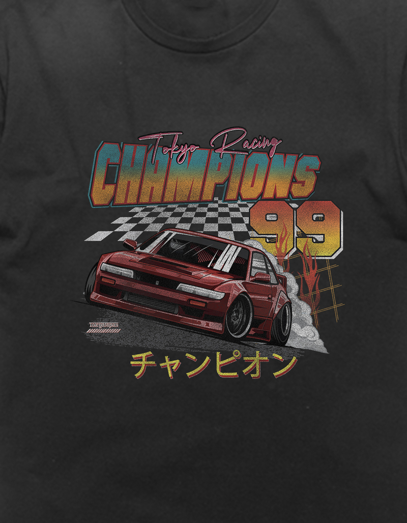 AUTO Tokyo Champs Kanji Distressed Unisex Tee image number 1