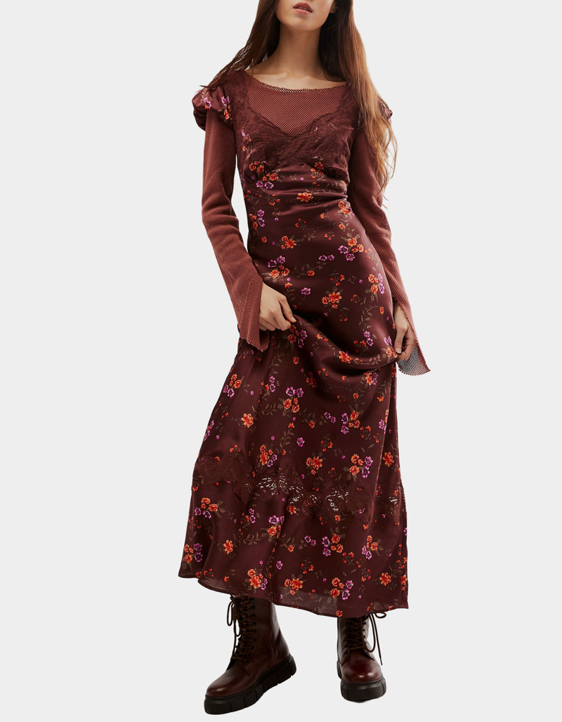 FREE PEOPLE Butterfly Babe Womens Maxi Dress image number 0