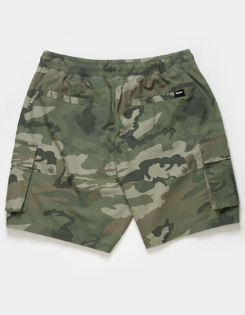RSQ Mens Ripstop Cargo Pull On Shorts