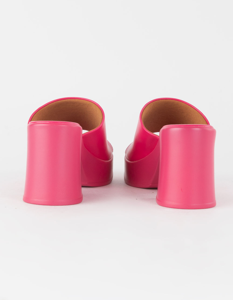 SODA Typo Womens Platform Sandals image number 3