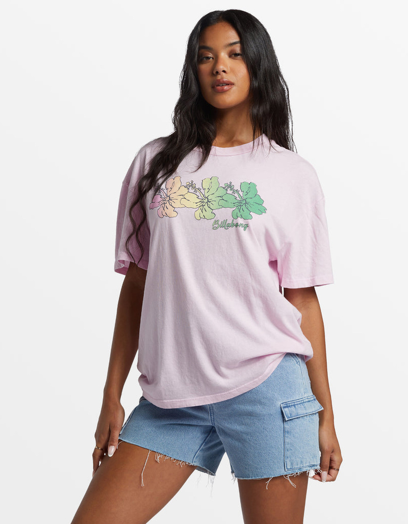 BILLABONG Aloha All Day Womens Oversized Tee image number 0
