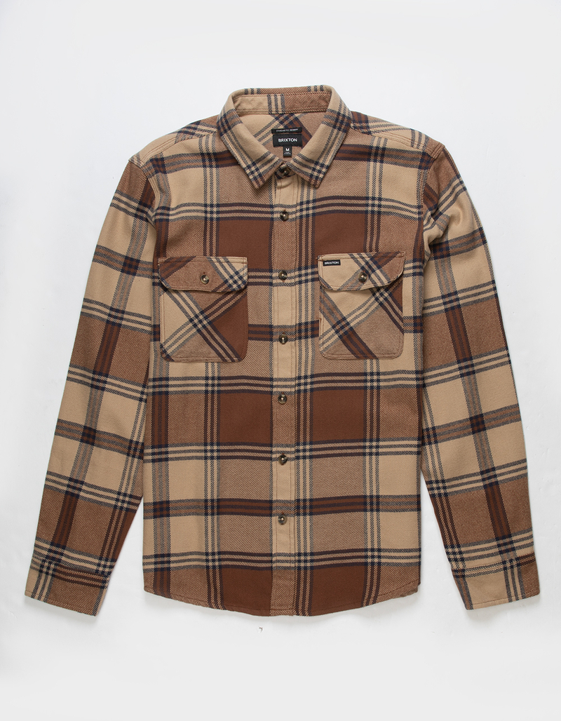 BRIXTON Bowery Mens Flannel image number 1