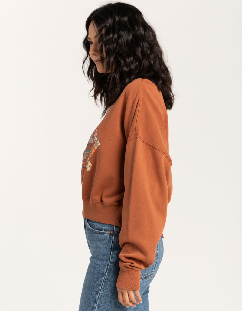 O'NEILL Moment Womens Crop Pullover Sweatshirt image number 2