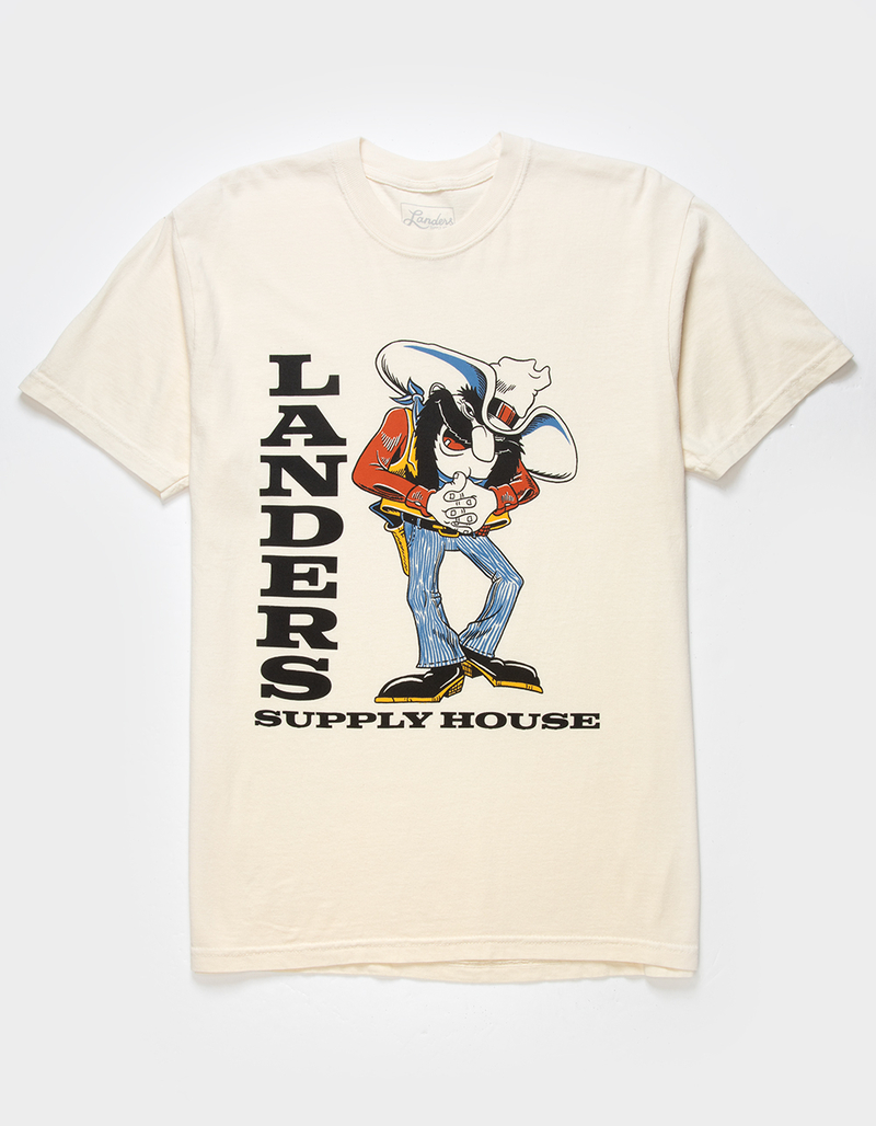 LANDERS SUPPLY HOUSE Up To No Good Mens Tee image number 0