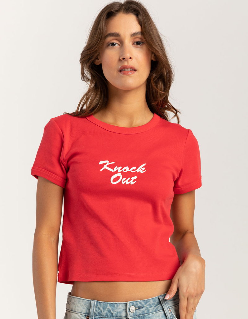 CONEY ISLAND PICNIC x Everlast Knock Out Womens Tee image number 0