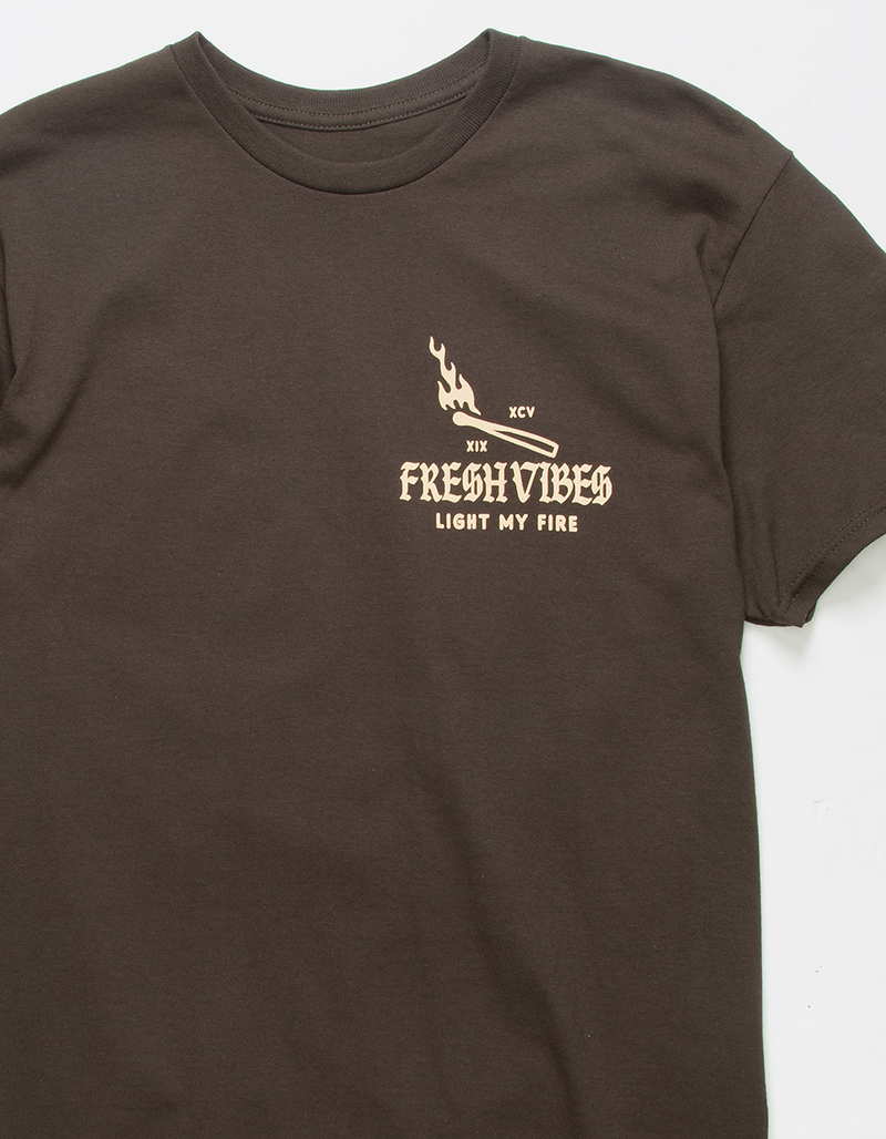 FRESH VIBES Light My Fire Mens Tee image number 2