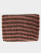 Stripe Cozy Fringe Womens Scarf image number 2