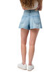 BLANK NYC Flare Denim Short With Adjustable Fold Over Waistband image number 3