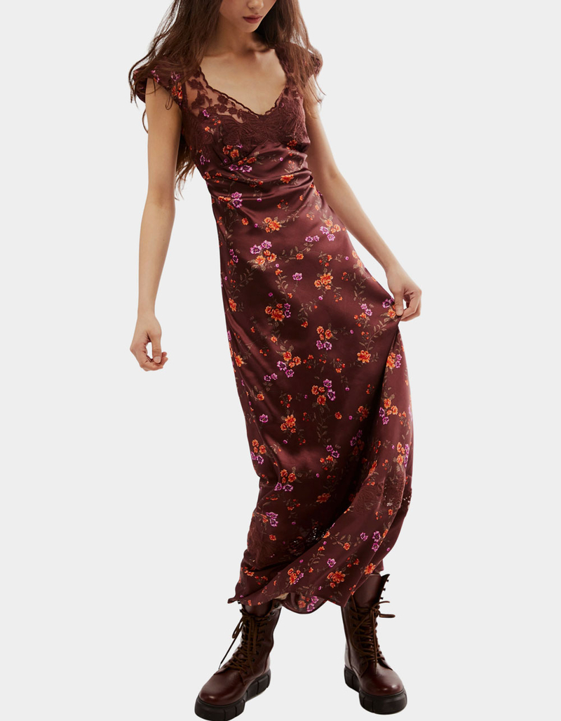 FREE PEOPLE Butterfly Babe Womens Maxi Dress image number 3