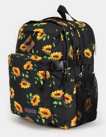 JANSPORT Main Campus Sunflower Black Backpack