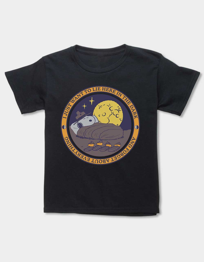 PEANUTS Beagle Scout Snoopy In The Dark Unisex Kids Tee image number 0