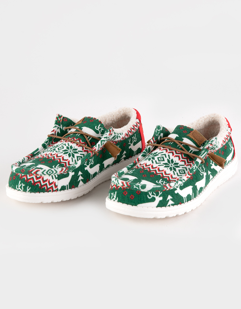 HEY DUDE Wally Ugly Sweater Mens Shoes image number 0