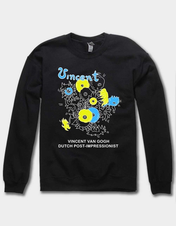 VAN GOGH Flowers Unisex Crewneck Sweatshirt Primary Image