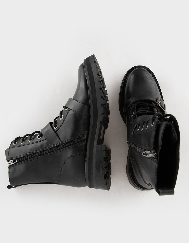 DOLCE VITA Ronson Combat Lace Up Womens Boots image number 4