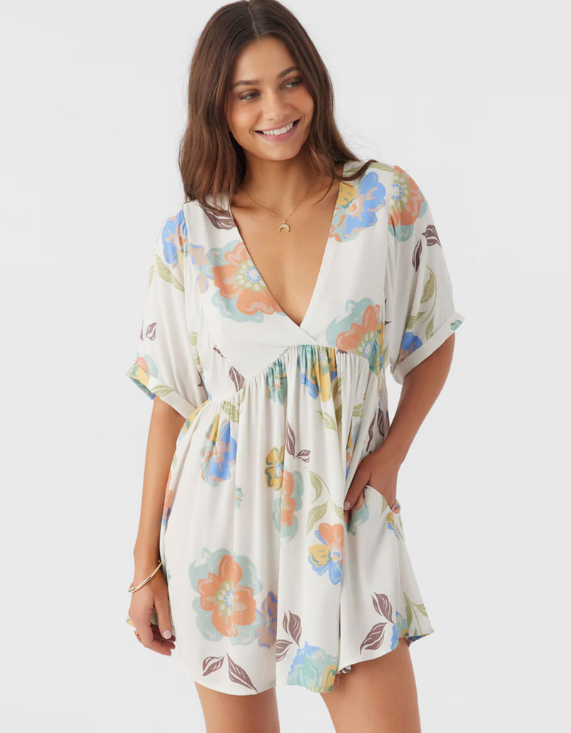 O'NEILL Rosemary Naam Floral Womens Mini Dress image number 0