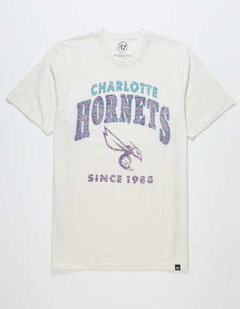 47 BRAND Charlotte Hornets Span Out Mens Tee