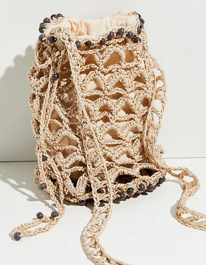 FREE PEOPLE Moonlight Beaded Pouch image number 1