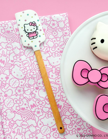 SANRIO Hello Kitty Kitchen Towel and Spatula Set