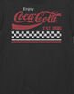 COCA-COLA Coke Checker Stripe Unisex Tee image number 2
