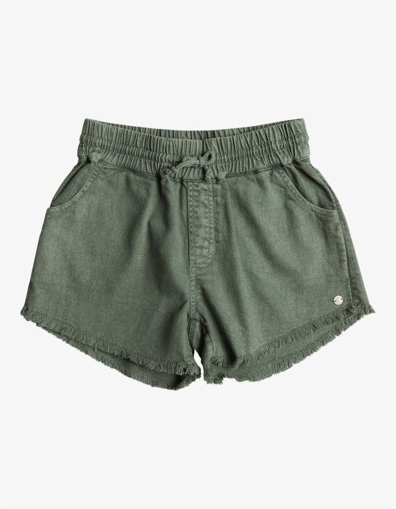 ROXY Scenic Route Girls Twill Shorts image number 0