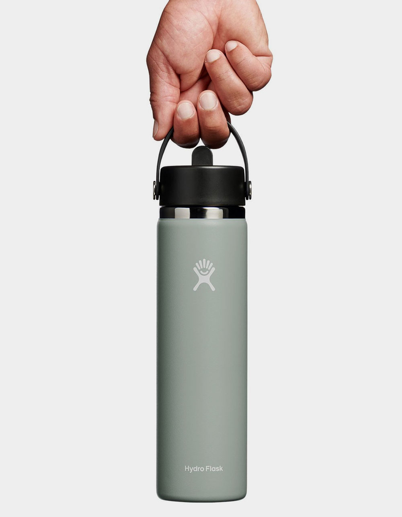 HYDRO FLASK 24 oz Wide Mouth Water Bottle with Flex Straw Cap image number 1