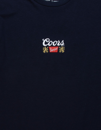 COORS Logo Embroidered Mens Tee