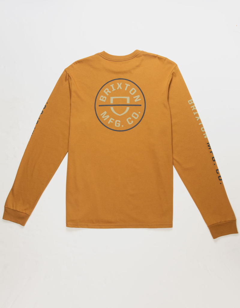 BRIXTON Crest Mens Long Sleeve Tee image number 0