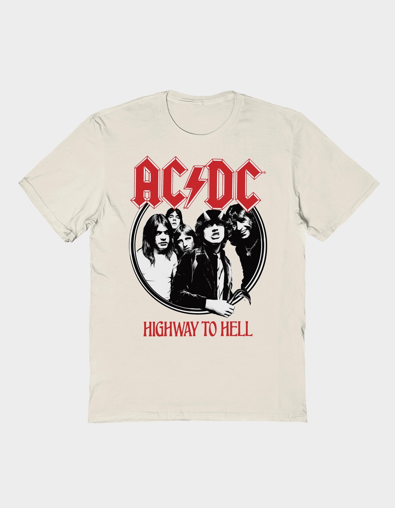 AC/DC Distressed Hot Unisex Tee image number 0