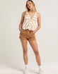 FIVESTAR GENERAL CO. Pigment Womens Cargo Shorts image number 7