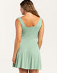 FULL TILT Rib Fit And Flare Womens Dress image number 3