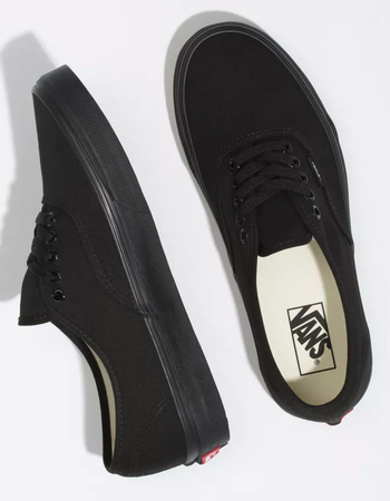 VANS Authentic Black & Black Shoes