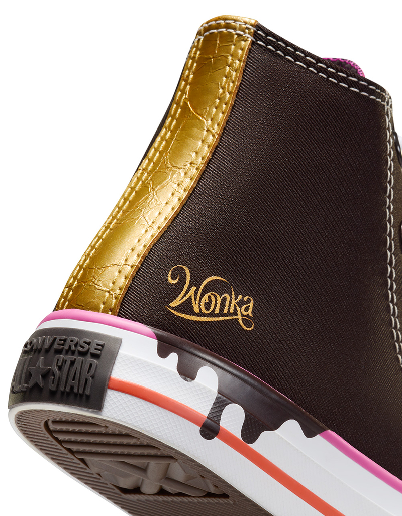 CONVERSE x Wonka Chuck Taylor All Star Little Kids High Top Shoes image number 7
