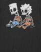 THE SIMPSONS Bart And Lisa Skeleton Unisex Tee image number 2