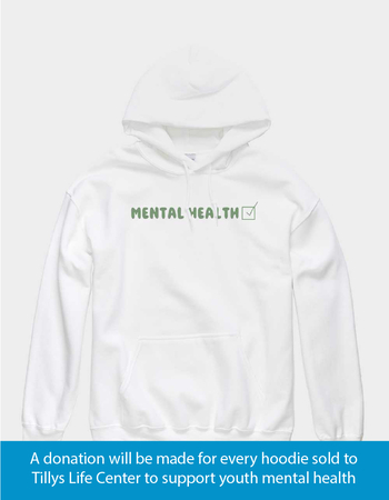 TLC x Mental Health Month Health Check Unisex Hoodie