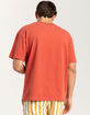 RSQ x Peanuts Surfboard Mens Oversized Tee image number 6