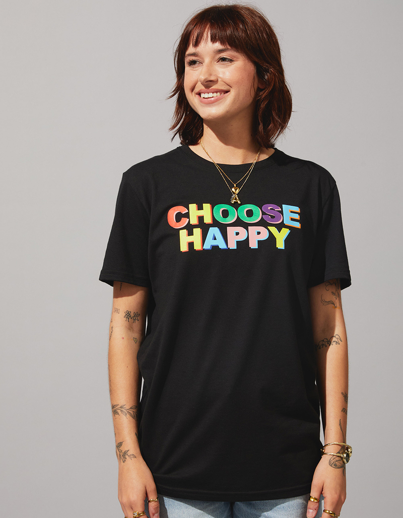 THE PHLUID PROJECT Choose Happy Pride Tee image number 3