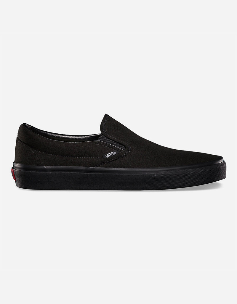 VANS Classic Slip-On Black & Black Shoes image number 0