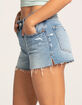 RSQ Womens High Rise Vintage A-Line Shorts image number 3
