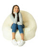 AIRCANDY Mongolian Faux Fur Inflatable Chair image number 5