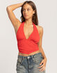 BDG Urban Outfitters Ari Womens Cropped Halter Top image number 1