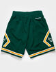 MITCHELL & NESS Branded Diamond Script Mens Shorts image number 3